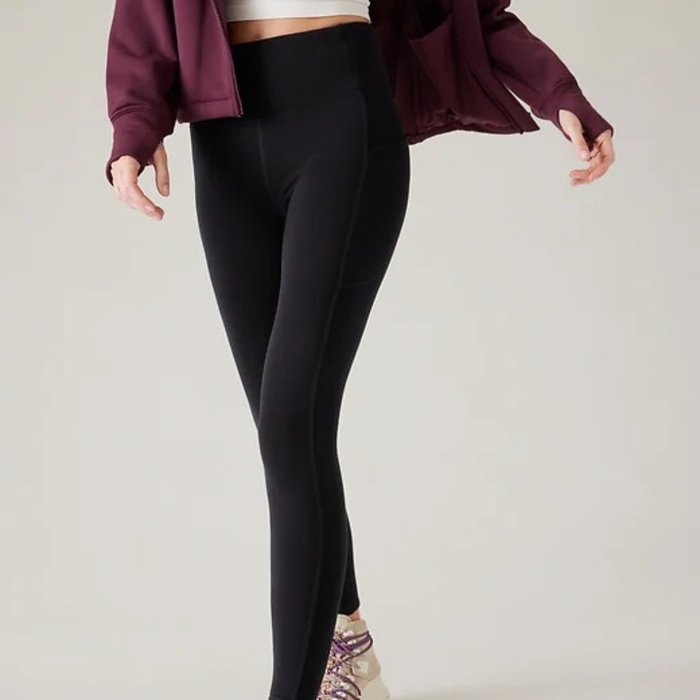 Athleta ALTITUDE STASH TIGHT IN POLARTECH POWER STRETCH- PLUS SIZE- 3X